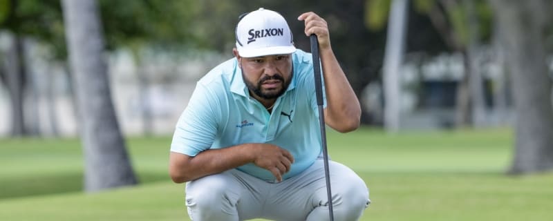 J.J. Spaun climbs into lead at Sony Open in Hawaii