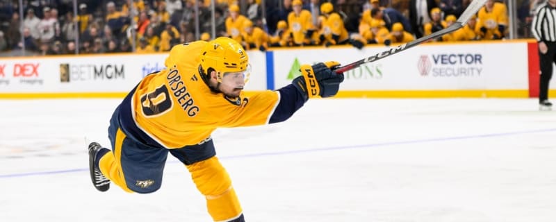 Filip Forsberg, Preds surging offensively with Ducks up next