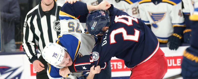 Dmitri Voronkov nets two as Blue Jackets down Blues