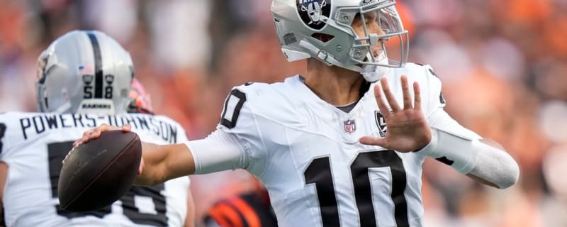 Raiders (2-11) hand QB1 to Desmond Ridder with Falcons up next