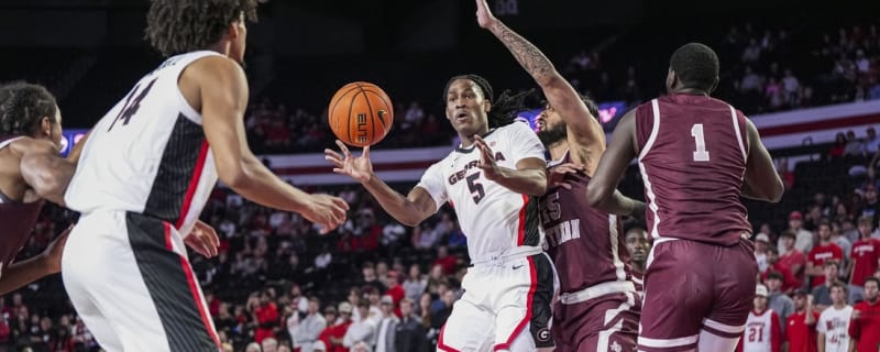 Georgia shows deep scoring attack to cruise past Texas Southern