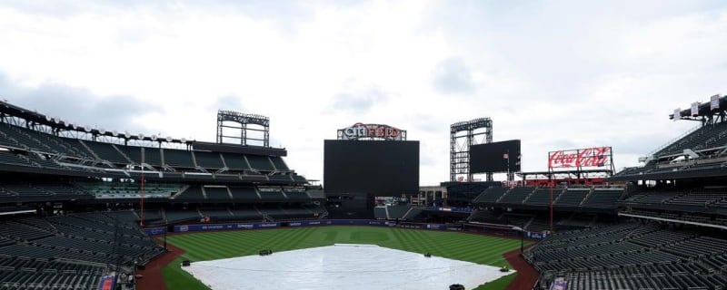 Dodgers-Mets rained out; doubleheader Tuesday