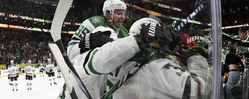 Wyatt Johnston&#39;s OT winner give Stars first win vs. Vegas