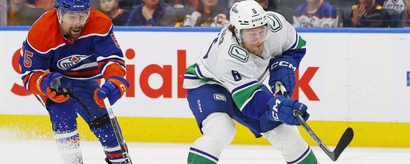 Report: Canucks star Brock Boeser (blood clotting) likely out vs. Oilers