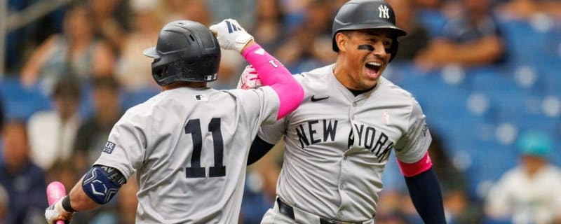 Yankees pound five home runs to take down Rays