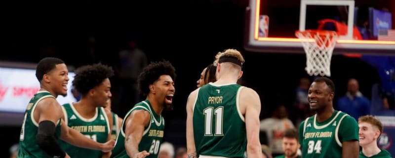 No. 25 USF tops Charlotte to win AAC regular-season title