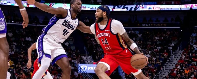 Pelicans cruise past Kings, claim West&#39;s No. 8 seed