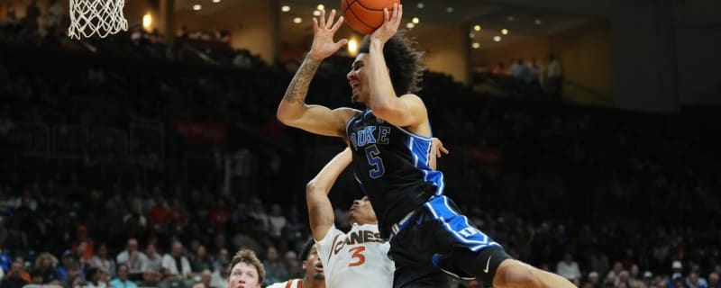 No. 2 Duke rolls at Miami, but starting G Tyrese Proctor hurt