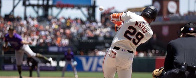 Giants crush Rockies behind 6 RBIs from Luis Matos