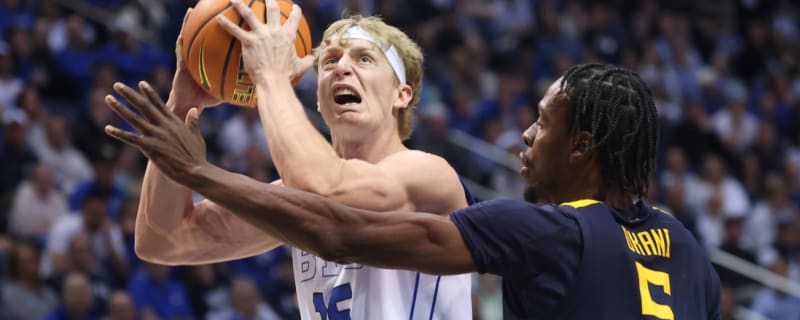 No. 25 BYU pulls away after half to down West Virginia