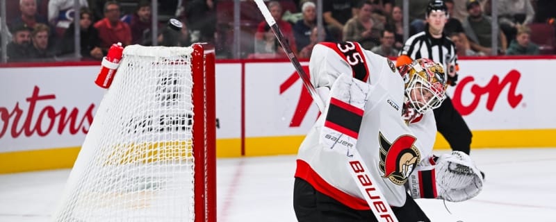 Senators ink G Linus Ullmark to 4-year, $33M deal