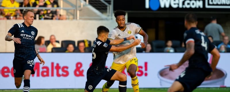 Crew score two late goals in win over NYCFC