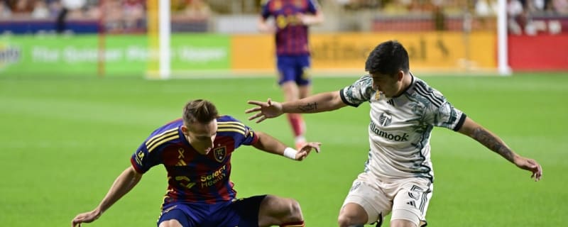 Timbers draw even late, earn draw with Real Salt Lake