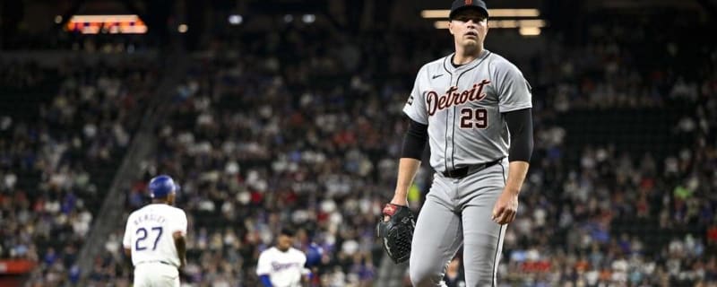 Jake Rogers homers twice, Tigers edge Rangers