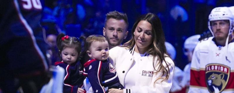 Johnny Gaudreau&#39;s widow delivers their third child