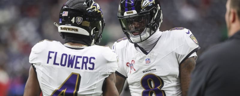 Ravens in &#39;we&#39;ll see&#39; mode with WR Zay Flowers (knee)