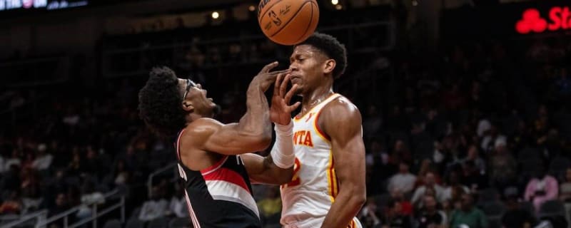 Hawks put away Trail Blazers for 3rd straight win