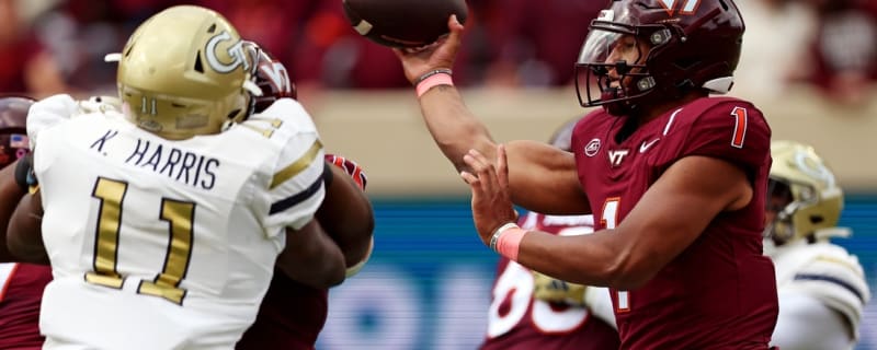 Kyron Drones shows scoring versatility in Virginia Tech's win over Georgia Tech