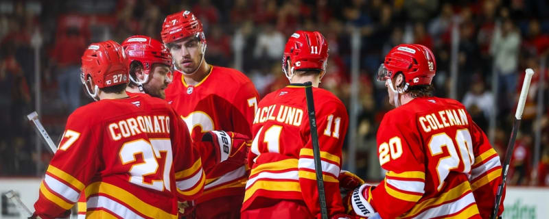 Rory Kerins shines in NHL debut, helps Flames top Blackhawks