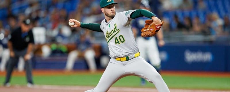 Mitch Spence shuts down Rays, A&#39;s get road win