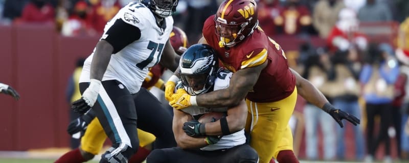 Commanders DT Daron Payne (knee/thumb) ruled out vs. Eagles