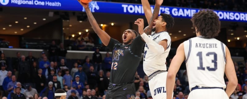 No. 18 Memphis fends off stubborn effort by Rice