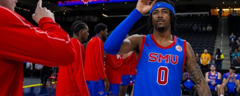 SMU uses program record 26 steals to shut down Arkansas State