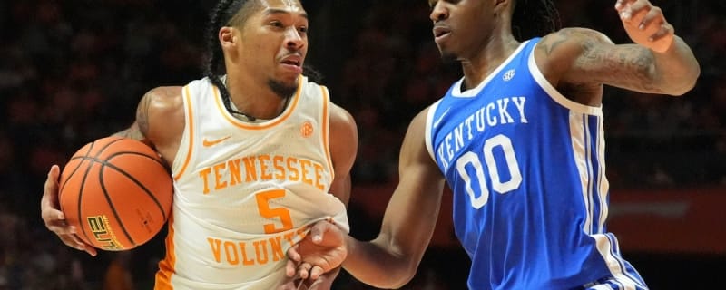 Tennessee G Zakai Zeigler (knee) out vs. No. 5 Florida