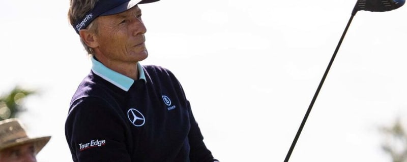Bernhard Langer shoots his age, tied for lead at Galleri Classic