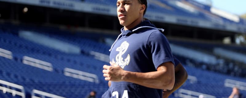 Alex Tecza helps No. 25 Navy rout Charlotte