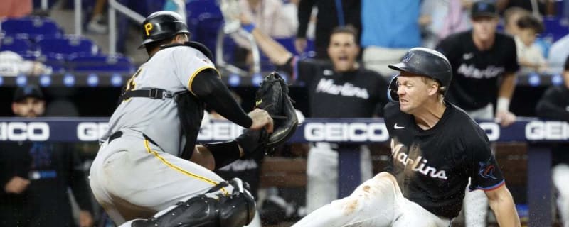 Derek Hill&#39;s ninth-inning heroics lift Marlins over Pirates