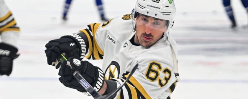 Bruins captain Brad Marchand out for Game 5 vs. Panthers