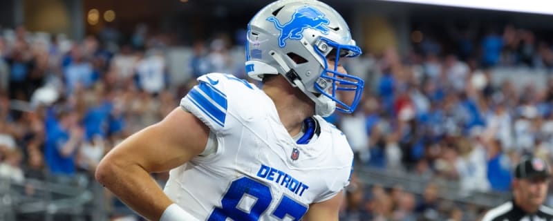 Lions TE Sam LaPorta (shoulder) misses practice again
