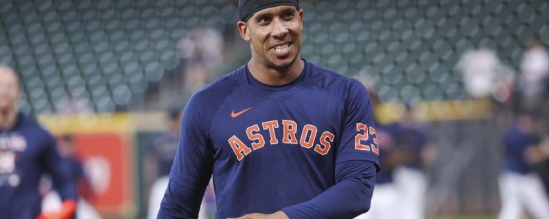 Michael Brantley Signed Houston Astros Jersey Space City