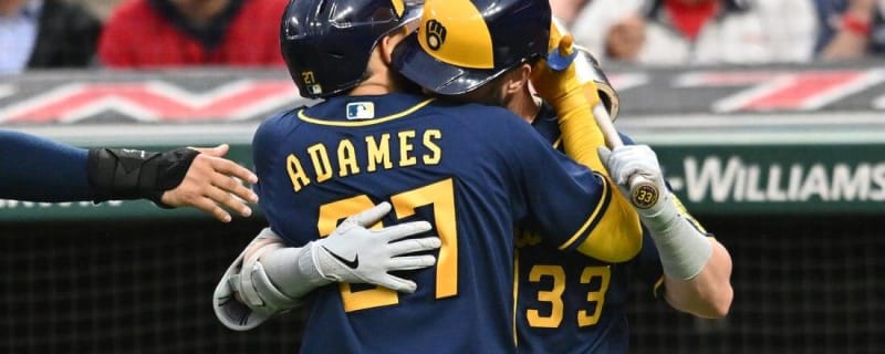 Brewers put Willy Adames on concussion list after teammate's foul