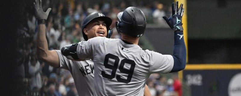 Aaron Judge, Yankees post 7-run 6th, pound Brewers