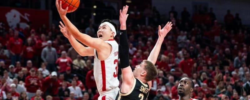 Keisei Tominaga, Nebraska shock No. 1 Purdue