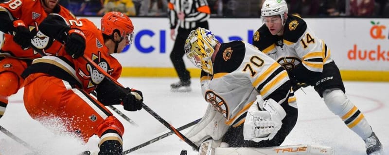 Leo Carlsson scores twice as Ducks take down Bruins