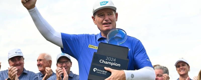Ernie Els shoots 65, wins Principal Charity Classic by two strokes