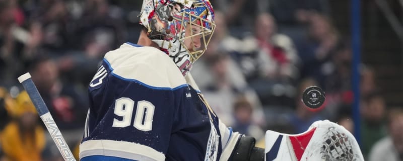 Elvis Merzlikins, Blue Jackets shut out struggling Islanders