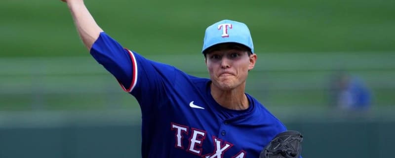 Rangers calling up RHP Jack Leiter for Thursday debut