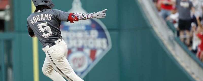 Abrams' single caps Nats' 9th inning rally for 5-4 win over