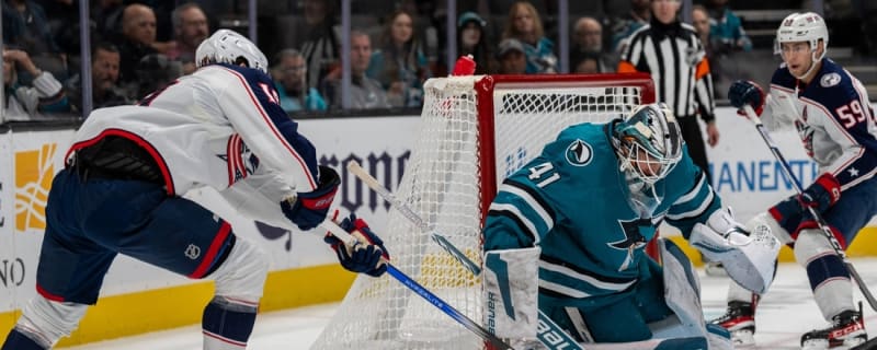 Alexander Wennberg&#39;s OT goal pulls Sharks past Jackets