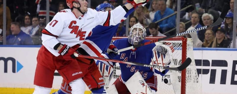 Rangers outlast Hurricanes in double OT, take 2-0 series edge