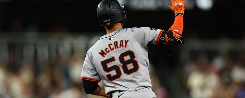 Grant McCray shines as Giants sink Padres