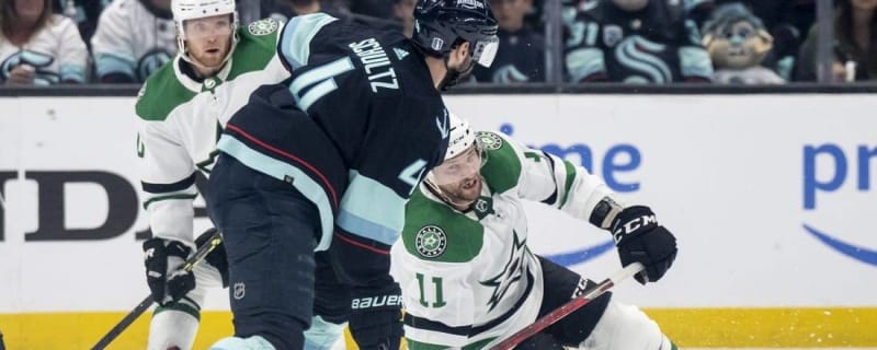 Daniel Sprong out, Jared McCann to participate in warmups for Seattle  Kraken ahead of Game 4 - Daily Faceoff