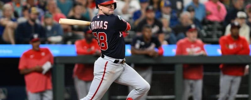 Lane Thomas' grand slam helps Nationals blast White Sox 13-3. Josiah Gray  gets the win