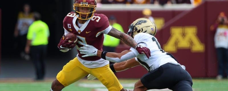 No. 21 Minnesota lacks punch, falls to Purdue 20-10