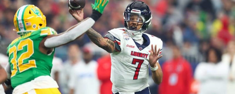 Reports: Liberty QB Kaidon Salter entering transfer portal