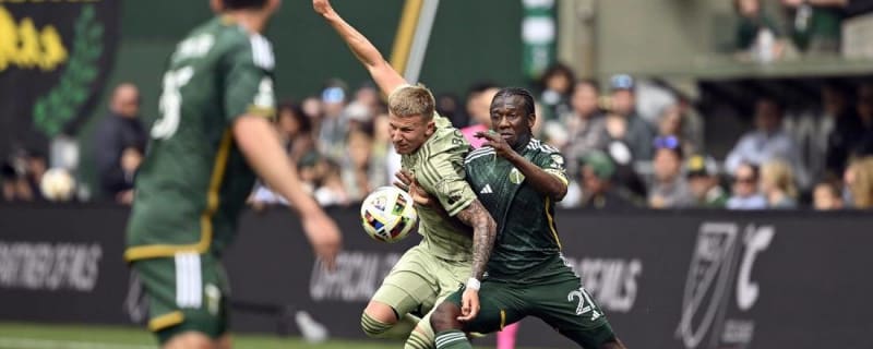 Despite man advantage, LAFC settles for tie with Timbers